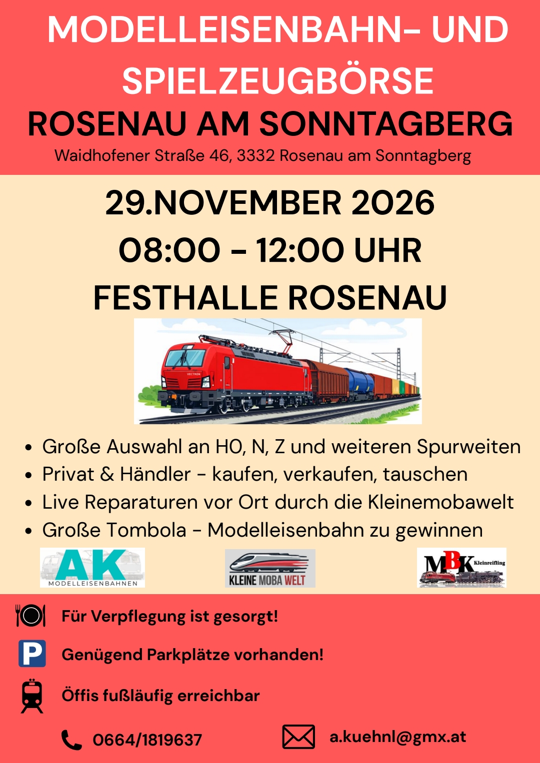 Mehr über den Artikel erfahren Modellbahn- & Spielzeugbörse